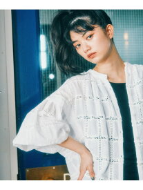 【SALE／30%OFF】[MODE NORM CORE] エンブロボイルシャツ niko and ... ニコアンド トップス シャツ・ブラウス ブルー ホワイト【RBA_E】【送料無料】[Rakuten Fashion]