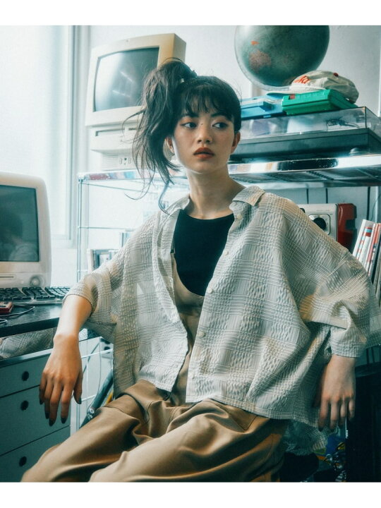 楽天市場】【SALE／20%OFF】[MODE NORM CORE] シアー先染めコクーン 