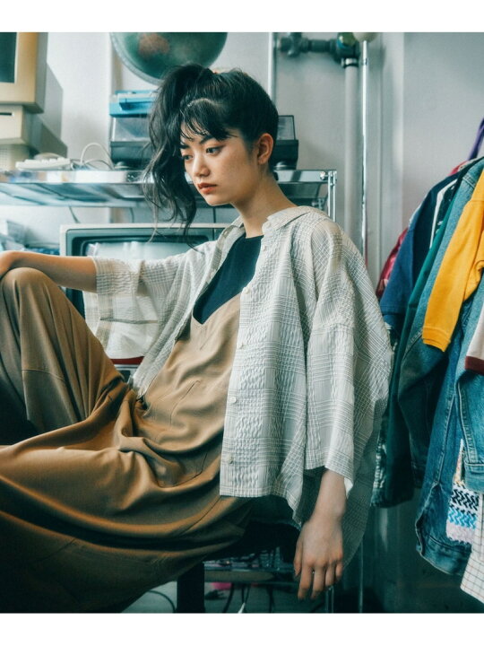 楽天市場】【SALE／20%OFF】[MODE NORM CORE] シアー先染めコクーン 