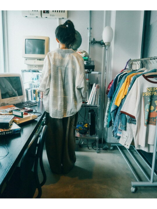 楽天市場】【SALE／20%OFF】[MODE NORM CORE] シアー先染めコクーン 
