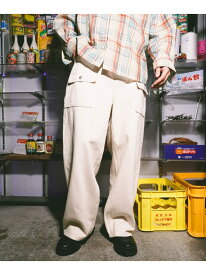 【SALE／31%OFF】DENIM BUSH PANTS [niko and ...JEANS] niko and ... ニコアンド トップス その他のトップス ホワイト ブルー【RBA_E】【送料無料】[Rakuten Fashion]