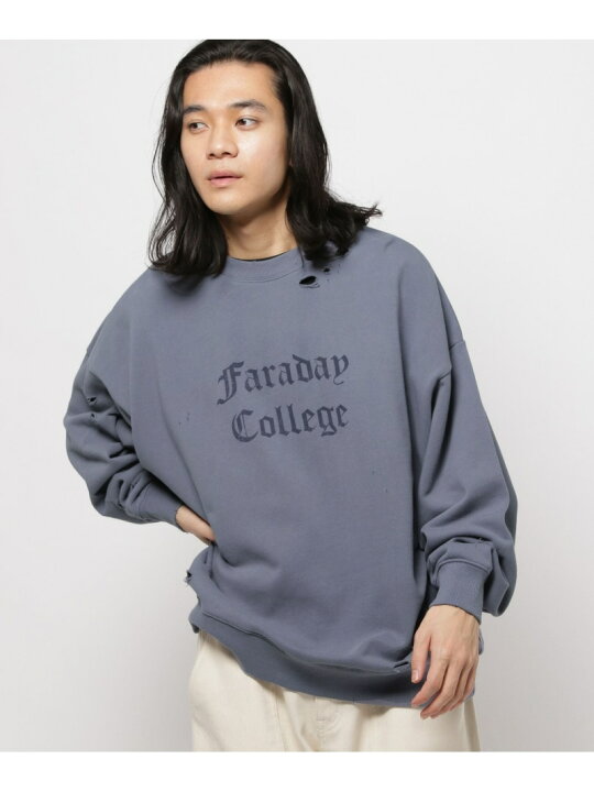楽天市場】【SALE／70%OFF】裏毛ダメージプルオーバー niko and