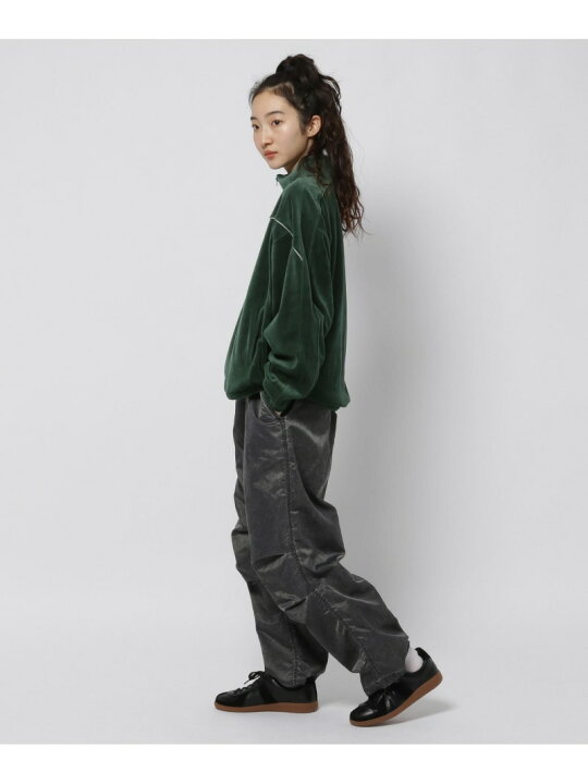楽天市場】【SALE／50%OFF】パイピングベロアジップブルゾン niko and 