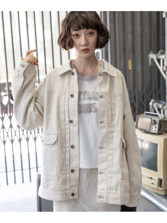 楽天市場】【SALE／70%OFF】ツブツブジャガードジャケット niko and 