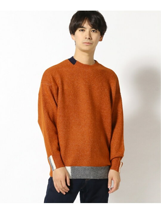 楽天市場】【SALE／20%OFF】(M)ポイントカラーニットPO niko and 