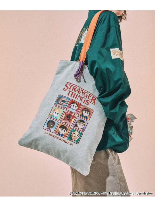 楽天市場】【STRANGER THINGS】コラボトートバッグ niko and 