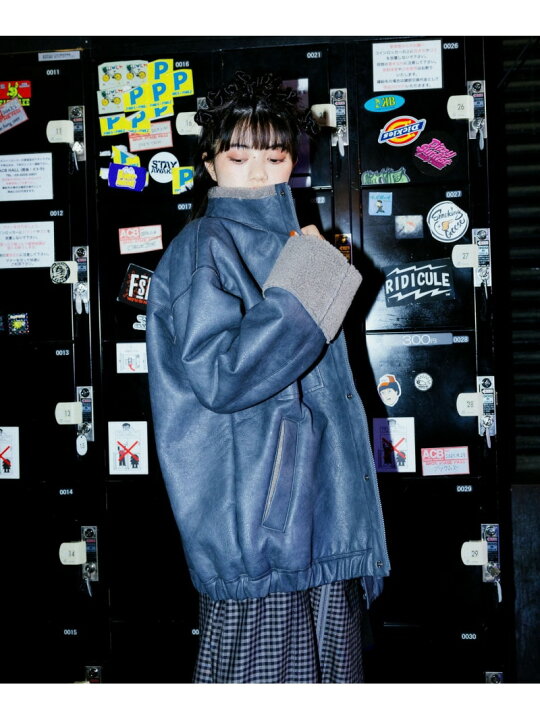 楽天市場】【SALE／30%OFF】[MODE NORM CORE]フェイクムートンジップ 