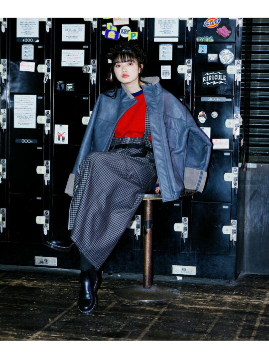 楽天市場】【SALE／30%OFF】[MODE NORM CORE]フェイクムートンジップ 