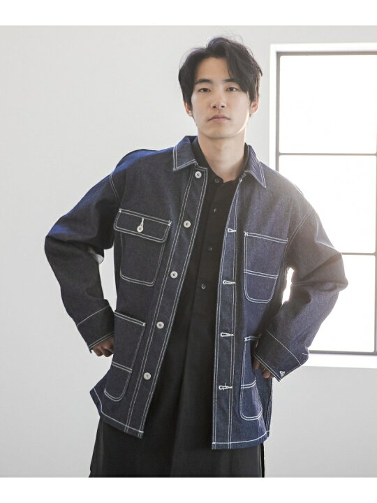 楽天市場】【SALE／55%OFF】(M)デニムカバーオールJKT niko and 