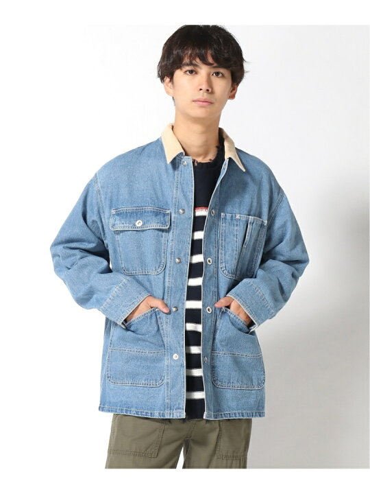 楽天市場】【SALE／30%OFF】(M)デニムカバーオールJKT niko and 