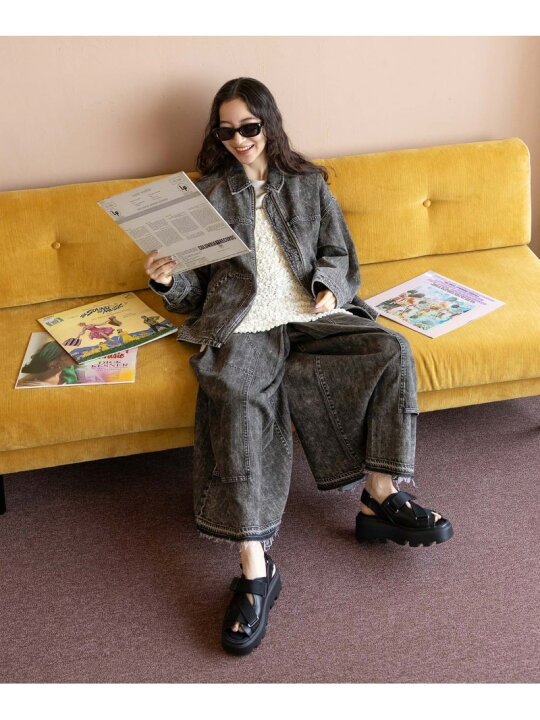 楽天市場】【SALE／30%OFF】[NKJ 2024AW]WORK DENIM BLOUSON niko and 