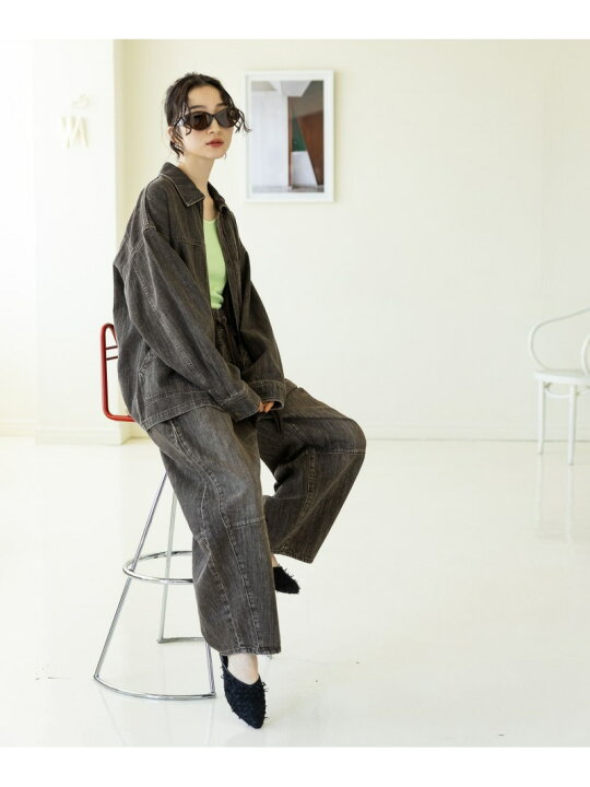 楽天市場】【SALE／30%OFF】[NKJ 2024AW]WORK DENIM BLOUSON niko and 