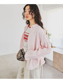 【SALE／50%OFF】リネンブレンドドロストシャツ niko and ... ニコアンド トップス シャツ・ブラウス ホワイト ピンク ブルー グレー【RBA_E】[Rakuten Fashion]