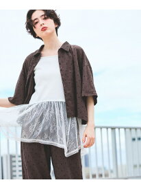 アソート裾レースキャミソール niko and ... ニコアンド トップス ベスト・ジレ[Rakuten Fashion]