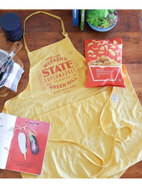 オリジナル ショッププリントエプロン niko and ... ニコアンド 食器・調理器具・キッチン用品 エプロン イエロー ブルー[Rakuten Fashion]