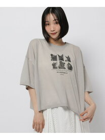 アソートシアーフォトプルオーバー niko and ... ニコアンド トップス カットソー・Tシャツ ホワイト【送料無料】[Rakuten Fashion]