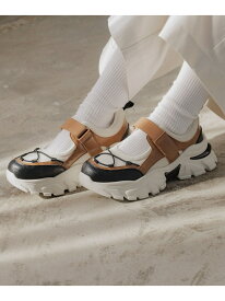 オリジナル切り替えソールベルトスニーカー niko and ... ニコアンド シューズ・靴 スニーカー シルバー ブラック【送料無料】[Rakuten Fashion]