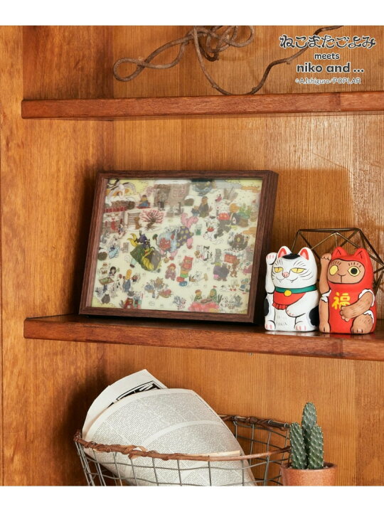楽天市場】【SALE／30%OFF】【ねこまたごよみ】コラボ 張り子オブジェ 