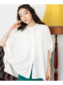 【SALE／30%OFF】ケアイージーコタットチュニックシャツ niko and ... ニコアンド トップス シャツ・ブラウス ホワイト グレー ブルー【RBA_E】[Rakuten Fashion]