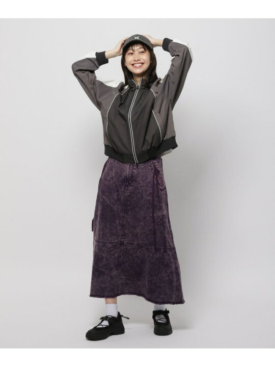 楽天市場】【SALE／70%OFF】配色スタンドトラックブルゾン niko and 