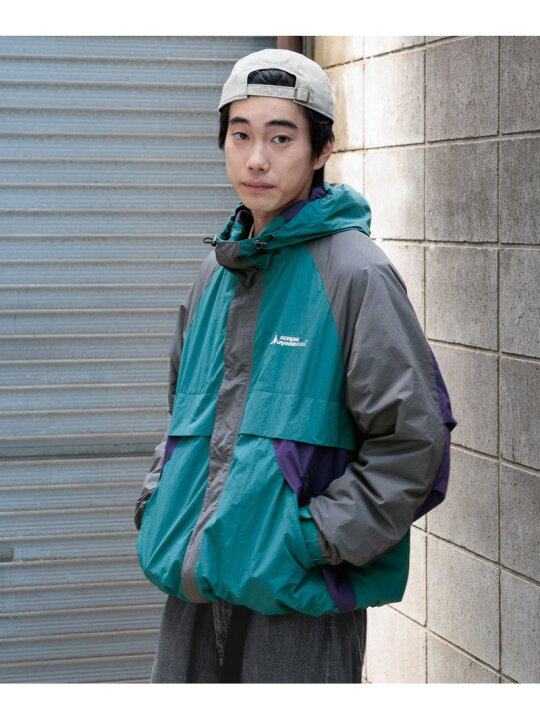 楽天市場】【SALE／36%OFF】カラーブロックフードブルゾン niko and 