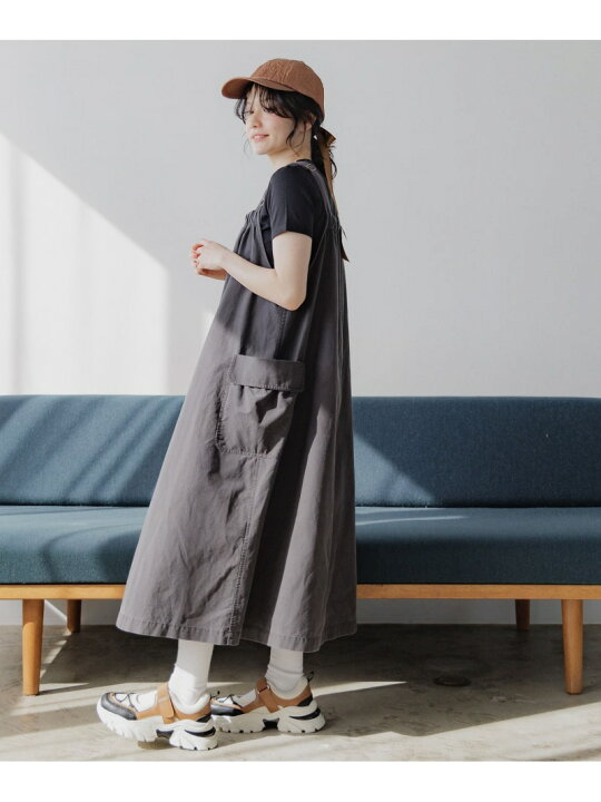 楽天市場】【SALE／30%OFF】ギャザーZIPジャンパースカート niko and 