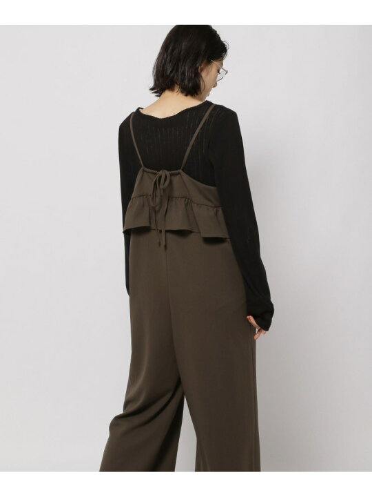 楽天市場】【SALE／70%OFF】ノビノビフリルキャミサロペット niko and 