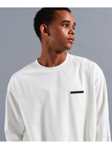 [NUMERALS]FREE MOVEMENT PULLOVER LONG SLEEVE TEE NUMERALS �j�R�A���h �g�b�v�X ���̑��̃g�b�v�X �u���b�N �z���C�g �l�C�r�[�y���������z[Rakuten Fashion]