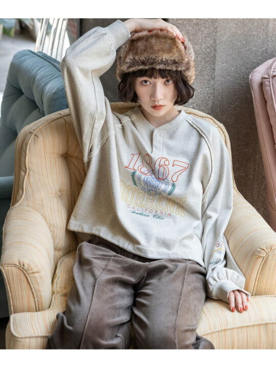 楽天市場】【SALE／30%OFF】アソートロゴヘンリーネックプルオーバー 