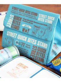 オリジナル保冷バッグ【STREET QUICK BITES STAND】 niko and ... ニコアンド 食器・調理器具・キッチン用品 弁当箱・ランチボックス ブルー オレンジ[Rakuten Fashion]
