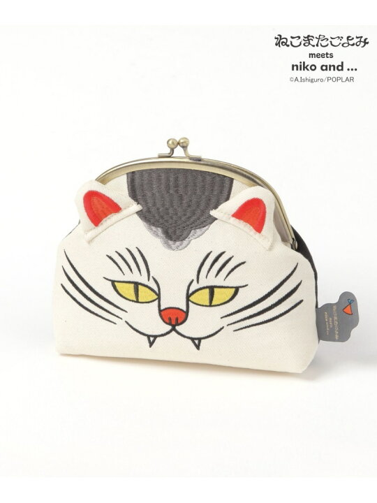 楽天市場】【SALE／30%OFF】【ねこまたごよみ】コラボ ガマグチポーチ 