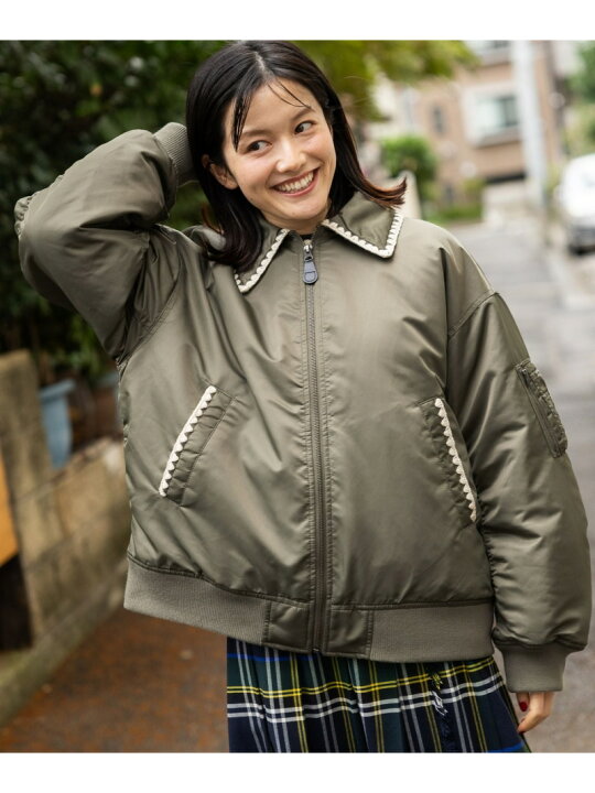 楽天市場】【SALE／30%OFF】ハマグリステッチMA-1 niko and 