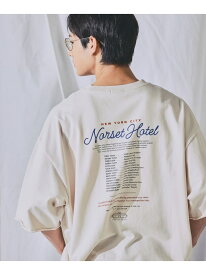 ヴィンテージミニ裏毛Tシャツ niko and ... ニコアンド トップス カットソー・Tシャツ ピンク ブラック グリーン ホワイト[Rakuten Fashion]