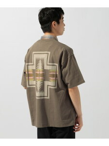 �yPENDLETON(�y���h���g��)�z�ʒ�BACK PRINT POCKET TEE niko and ... �j�R�A���h �g�b�v�X �J�b�g�\�[�ET�V���c �l�C�r�[ �z���C�g�y���������z[Rakuten Fashion]
