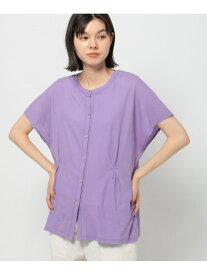 【SALE／70%OFF】コットンシアータックフレンチプルオーバー niko and ... ニコアンド トップス カットソー・Tシャツ グレー パープル ブルー ホワイト【RBA_E】[Rakuten Fashion]