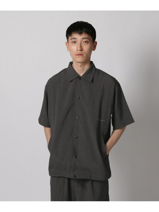 楽天市場】【SALE／30%OFF】(M)リネンライクコーチシャツ NUMERALS 