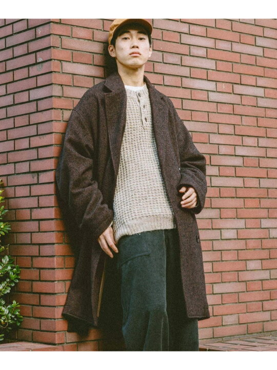 楽天市場】【SALE／30%OFF】ネップツイードロングコート niko and 