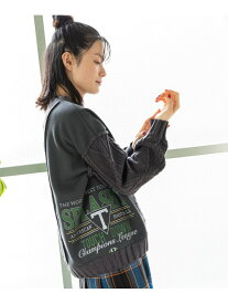 【SALE／30%OFF】リメイク風ドッキングプルオーバー niko and ... ニコアンド トップス スウェット・トレーナー グレー ホワイト【RBA_E】【送料無料】[Rakuten Fashion]