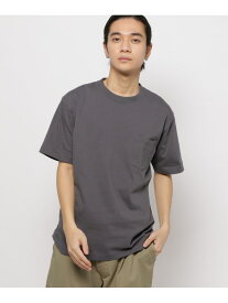 【Hanes(ヘインズ)】別注BEEFYポケットTシャツ niko and ... ニコアンド トップス カットソー・Tシャツ グレー ホワイト ブラック ベージュ[Rakuten Fashion]