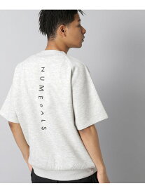【UNISEX】【NUMERALS】ライトスウェットTシャツ NUMERALS ニコアンド トップス カットソー・Tシャツ グレー ホワイト ブラック ブルー【送料無料】[Rakuten Fashion]