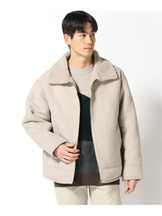 楽天市場】【SALE／50%OFF】(M)フェイクムートンジャケット niko and 