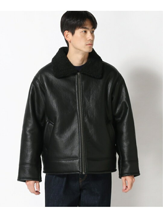楽天市場】【SALE／50%OFF】(M)フェイクムートンジャケット niko and 