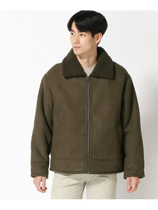 楽天市場】【SALE／50%OFF】(M)フェイクムートンジャケット niko and 
