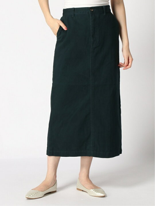 楽天市場 Sale 25 Off W Cツイルストレートスカート Niko And ニコアンド スカート ロングスカート グリーン ブラック ブラウン Rba E Rakuten Fashion Niko And ニコアンド