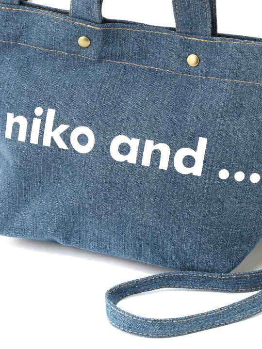 楽天市場 Sale Off Orニコロゴトートsdbag Niko And ニコアンド バッグ トートバッグ ブルー ブラック ホワイト Rba E Rakuten Fashion Niko And ニコアンド