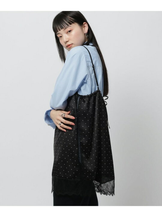 楽天市場】【SALE／30%OFF】レーストリムキャミソール niko and 