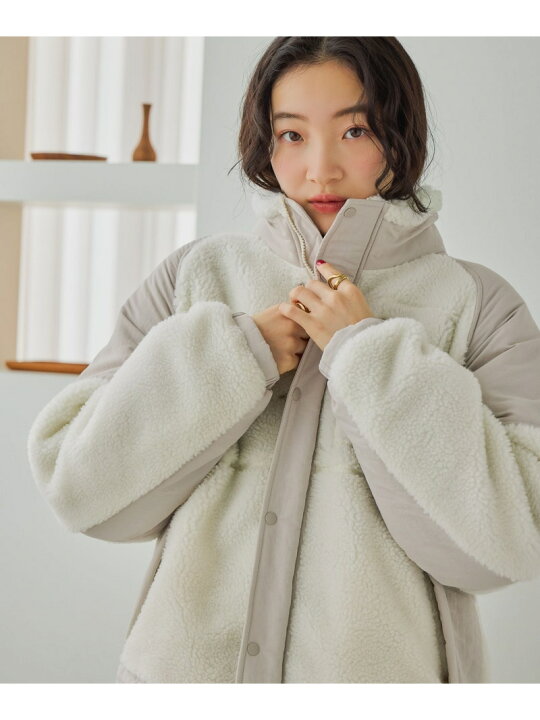 楽天市場】【SALE／20%OFF】アソートWARMボアジャケット niko and 