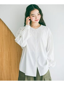【SALE／70%OFF】コタットイージーケア柄ブラウス niko and ... ニコアンド トップス シャツ・ブラウス ホワイト【RBA_E】[Rakuten Fashion]
