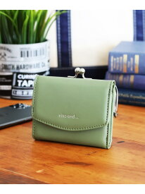 【SALE／30%OFF】オリジナルロゴがま口ミニ財布 niko and ... ニコアンド 財布・ポーチ・ケース 財布 グリーン【RBA_E】[Rakuten Fashion]