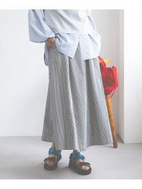 【SALE／50%OFF】アソートベルトフレアスカート niko and ... ニコアンド スカート ロング・マキシスカート ネイビー ブラウン ブルー【RBA_E】[Rakuten Fashion]